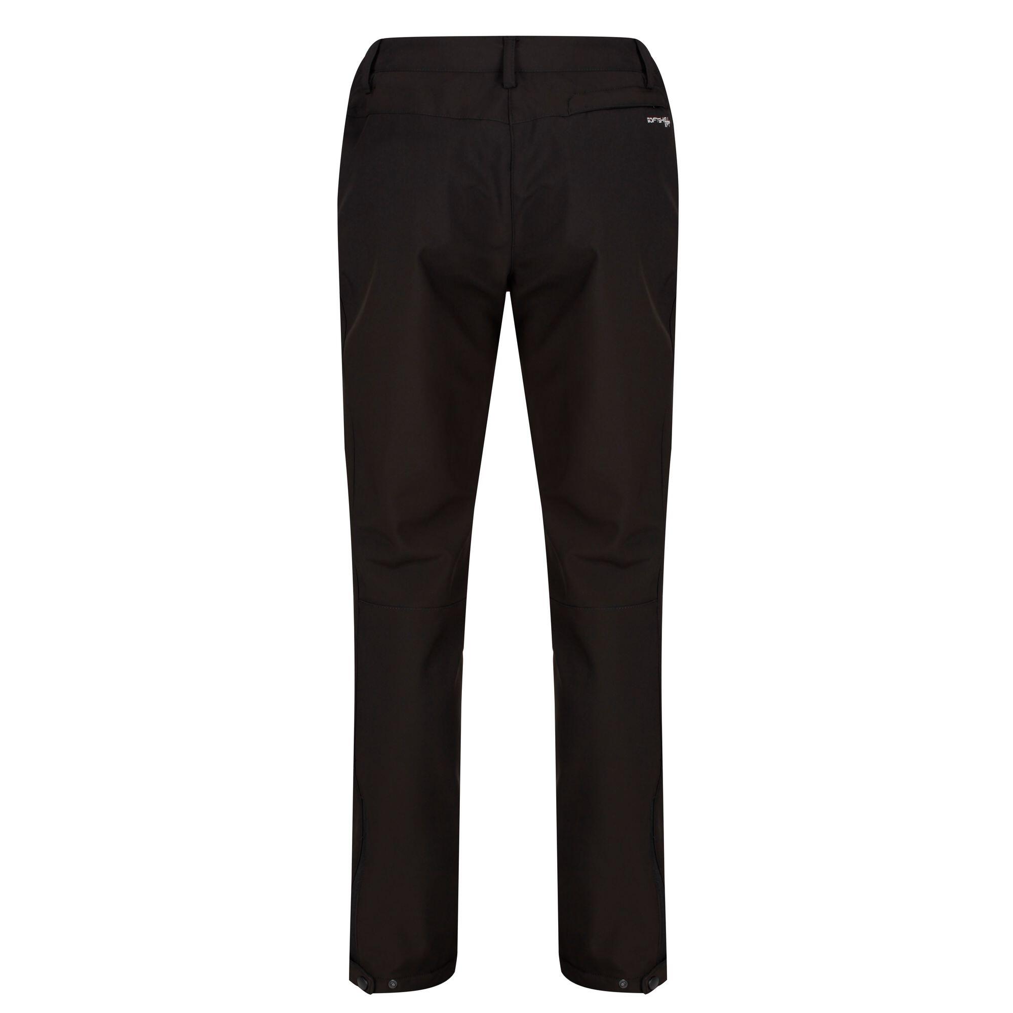 Pantaloni da trekking GEO SOFTSHELL da donna (nero)