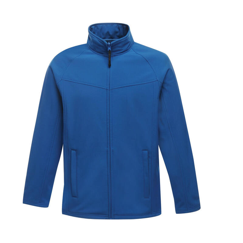 Uproar SoftshellJacke, winddicht Damen Mittelblau