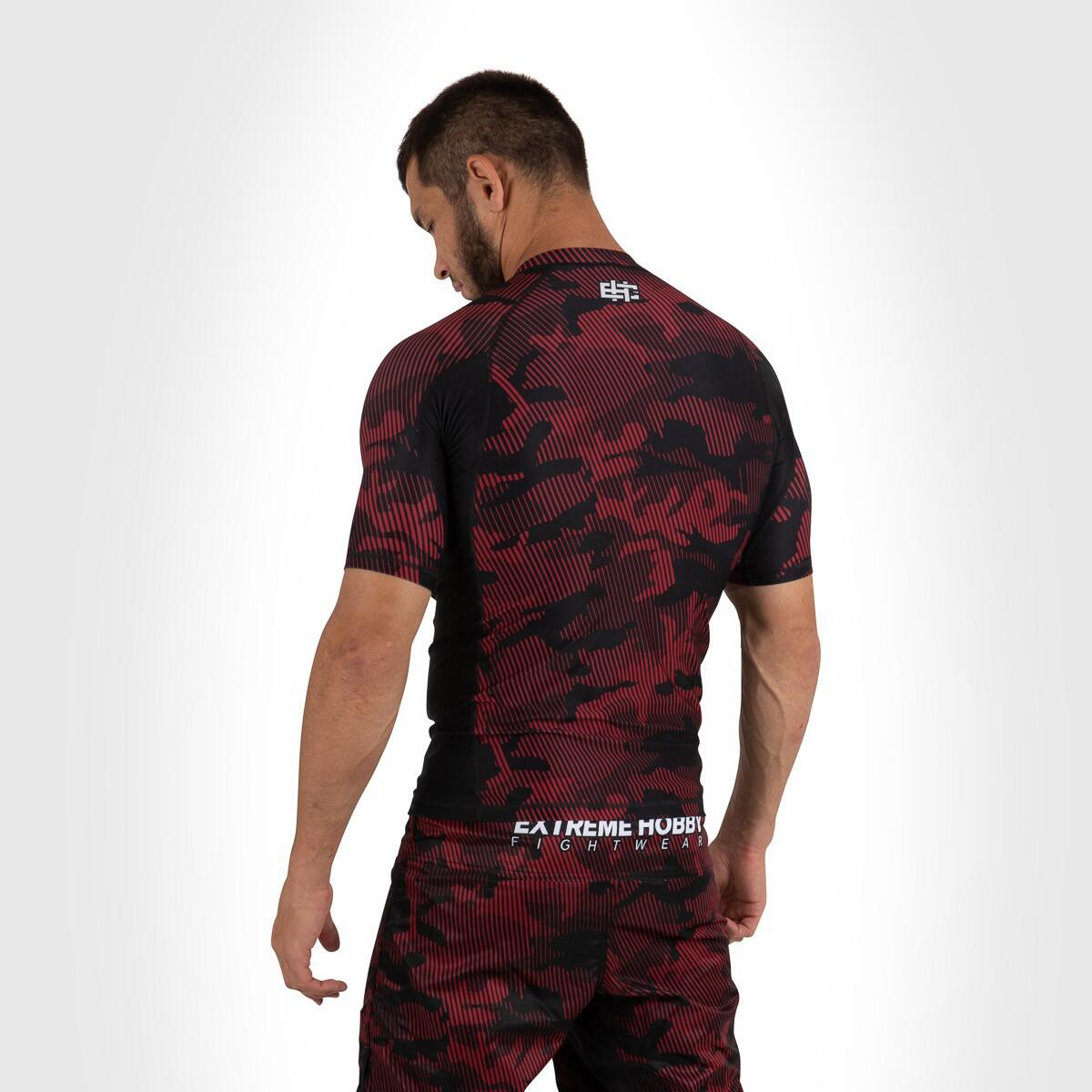 Rashguard de manga curta para homem para MMA EXTREME HOBBY HAVOC 6/7