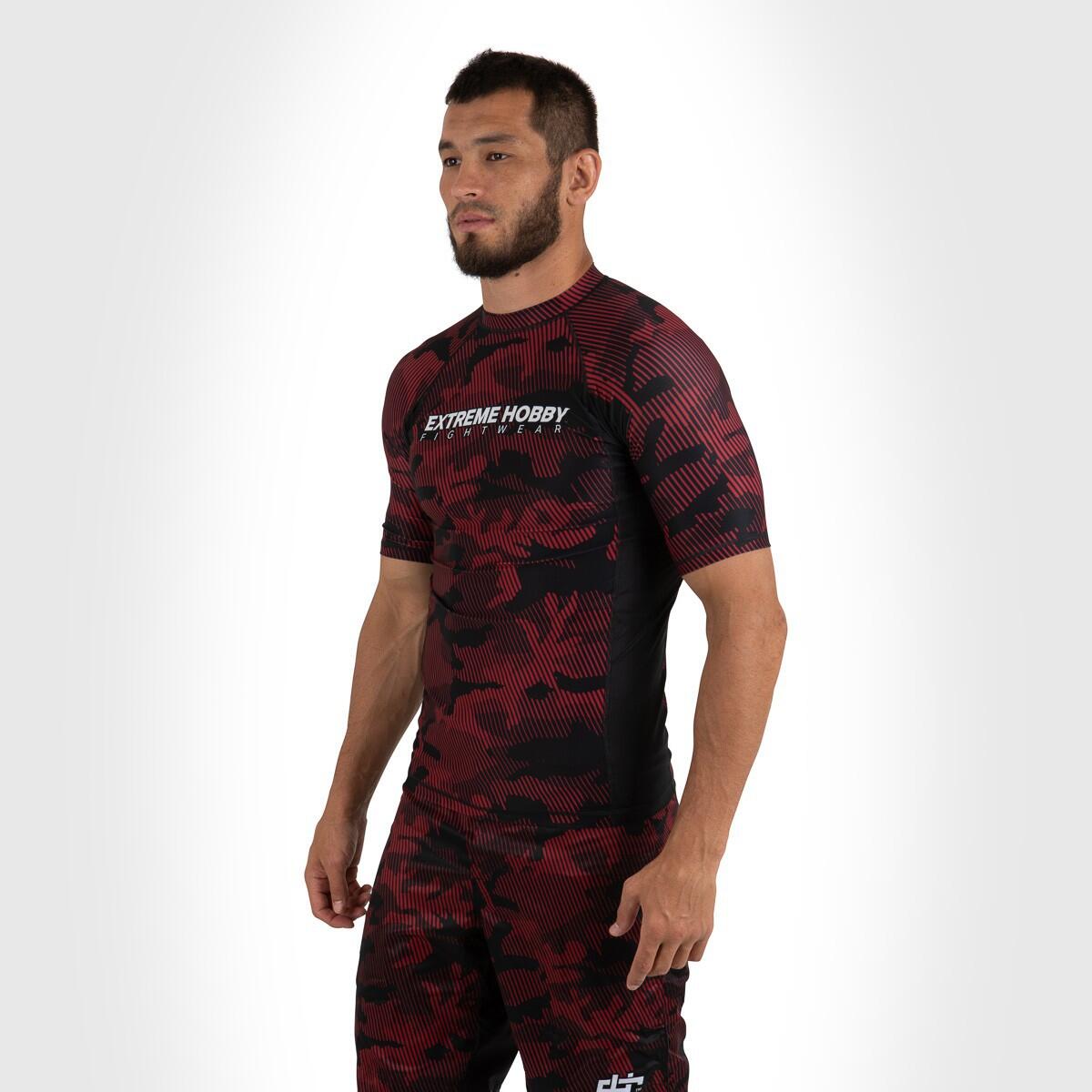 Rashguard de manga curta para homem para MMA EXTREME HOBBY HAVOC 5/7