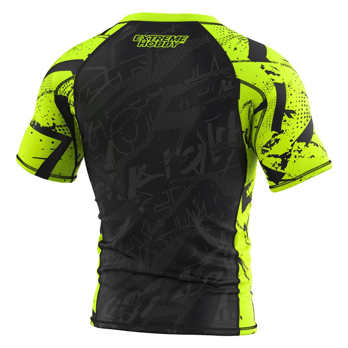 Rashguard voor heren met korte mouwen voor MMA EXTREME HOBBY NEO 3/5
