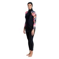 Zoggs Savannah Modesty Suit Side Print Swimsuit 3/6