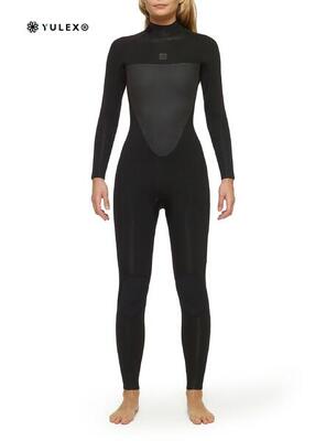 Dames wetsuit yulex pure 4/3 back zip