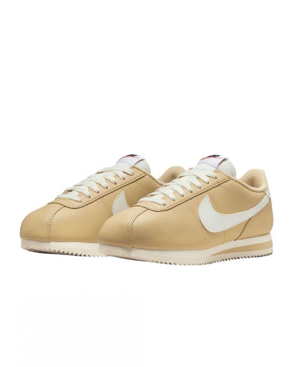 Nike W Cortez, chaussures de course pour femmes, beiges 2/5
