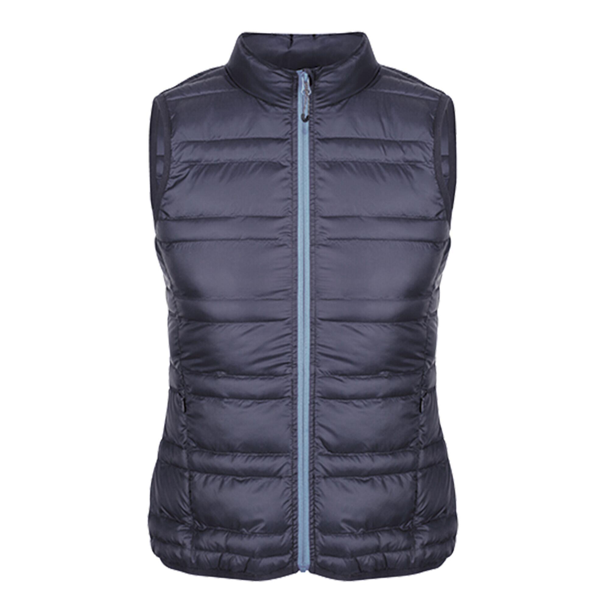 Women's FIREDOWN sleeveless down jacket (navy/blue)