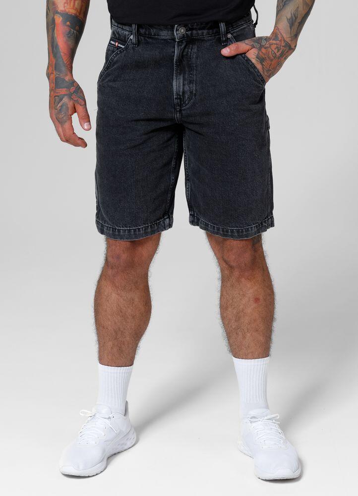Szorty męskie Pitbull Jeansowe Black Denim Carpenter 3/6