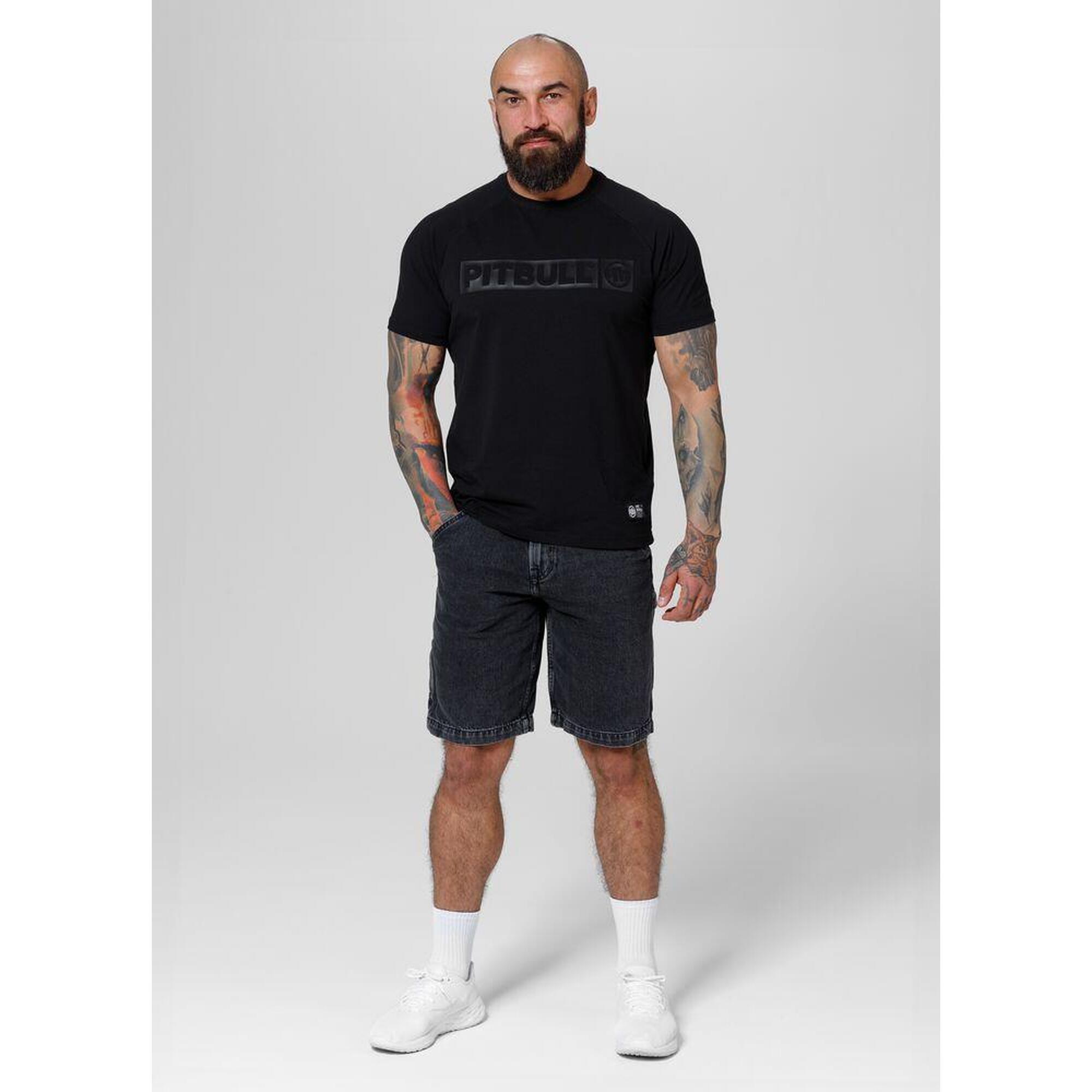 Szorty męskie Pitbull Jeansowe Black Denim Carpenter