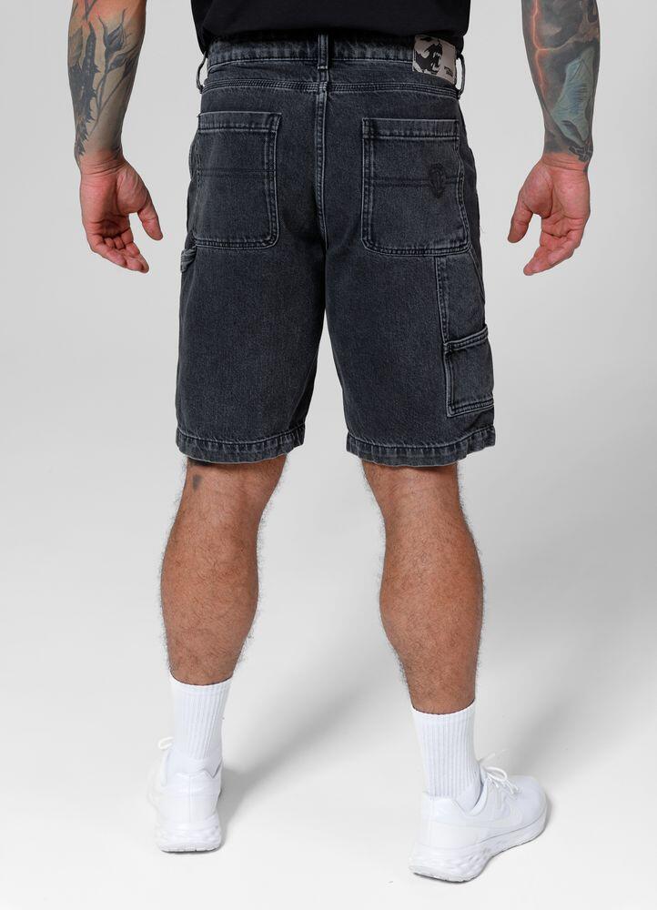 Szorty męskie Pitbull Jeansowe Black Denim Carpenter 5/6