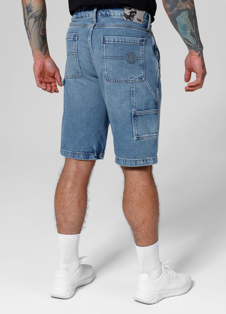 Szorty męskie Pitbull Jeansowe Blue Denim Carpenter 5/6
