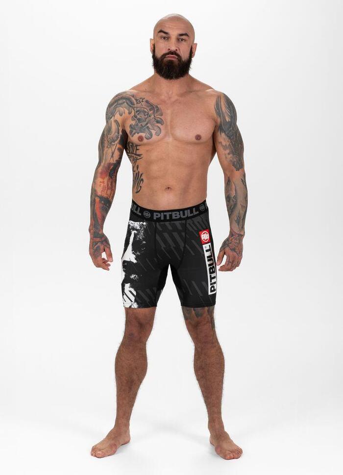 Spodenki męskie Pitbull kompresyjne ADCC