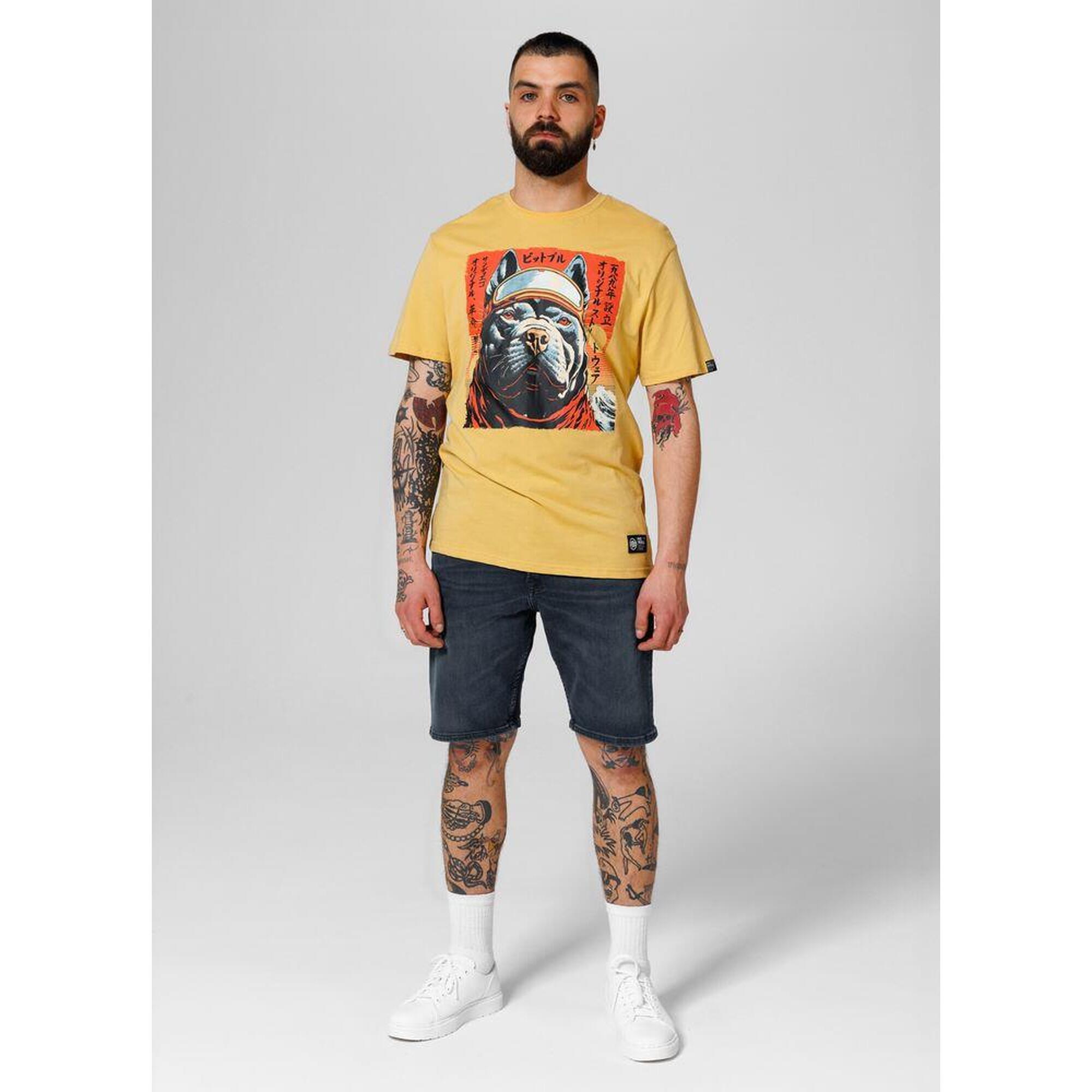 Szorty męskie Pitbull Jeansowe Dark Wash Highlander