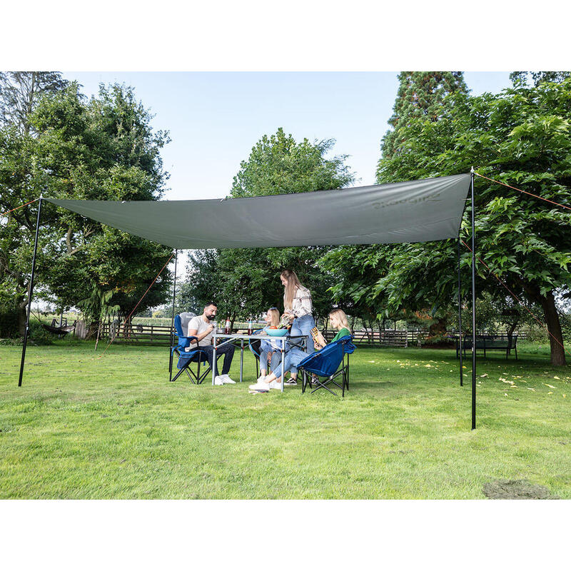 Voile d'ombrage L - 3 x 3 m - imperméable - protection UV UPF 50+