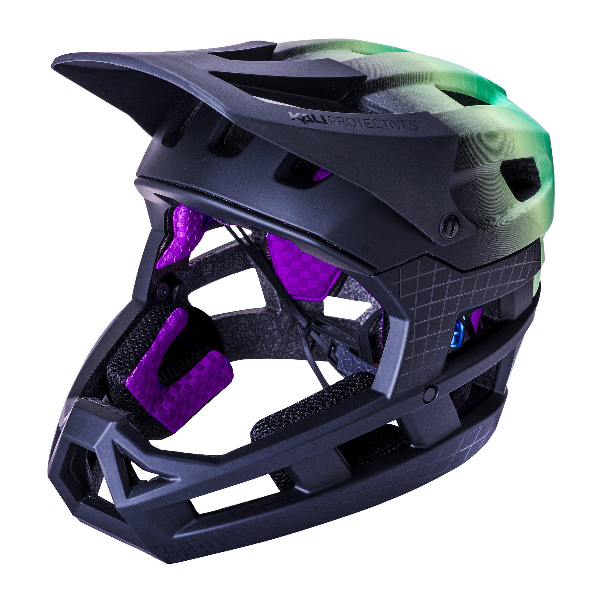 KALI Kali Helmet DH Invader LTD Astro Mat Lime