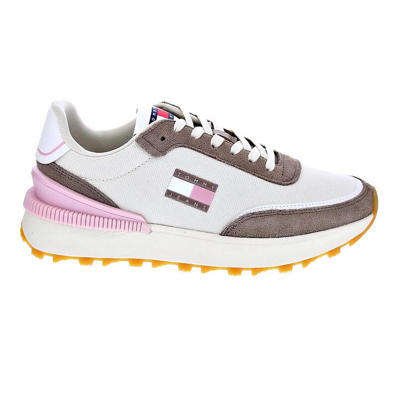 Zapatillas TOMMY HILFIGER  Tech Runner Beige  Mujer