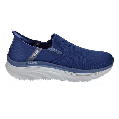 Mocasines SKECHERS Slip-ins D Lux Walker Azul Hombre
