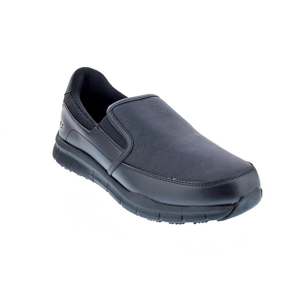 Mocasines SKECHERS  Work Negro  Hombre 4/4