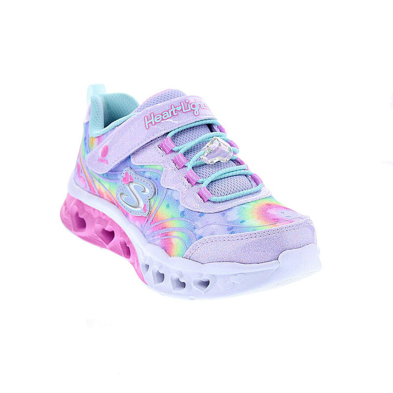 Zapatillas SKECHERS  Flutter Heart Violeta  Niños