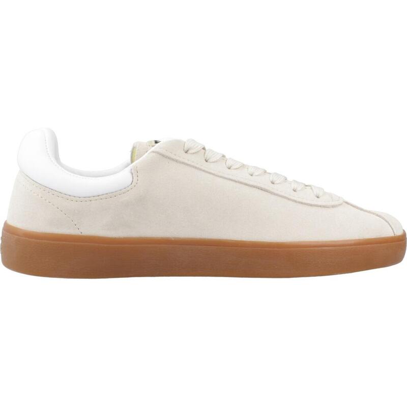 Baskets Lacoste Modèle Baseshot Couleur Beige