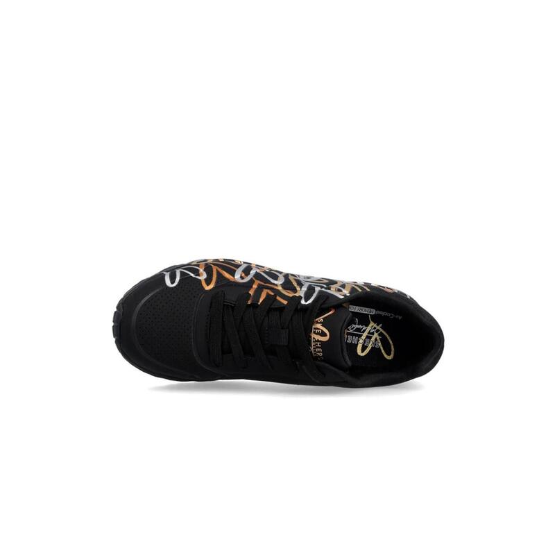 Pantofi SKECHERS JGoldcrown Uno Lite Metallic Love