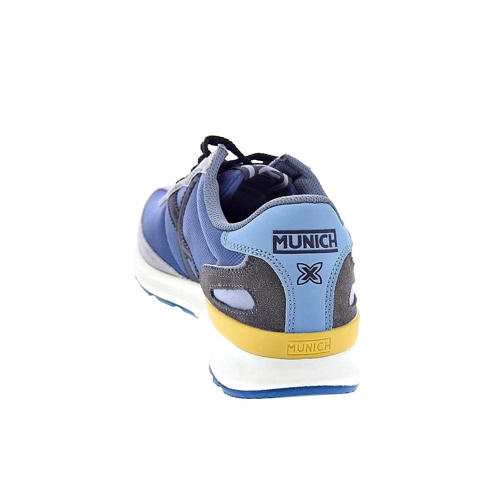 Baskets Munich Modèle Dynamo 70 Couleur Bleu 3/5