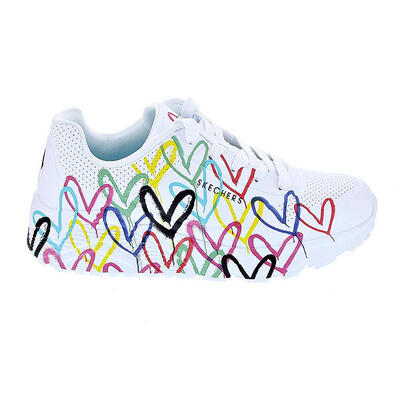Zapatilla de Moda para NIÑA SKECHERS UNO LITE - SPREAD THE LOVE
