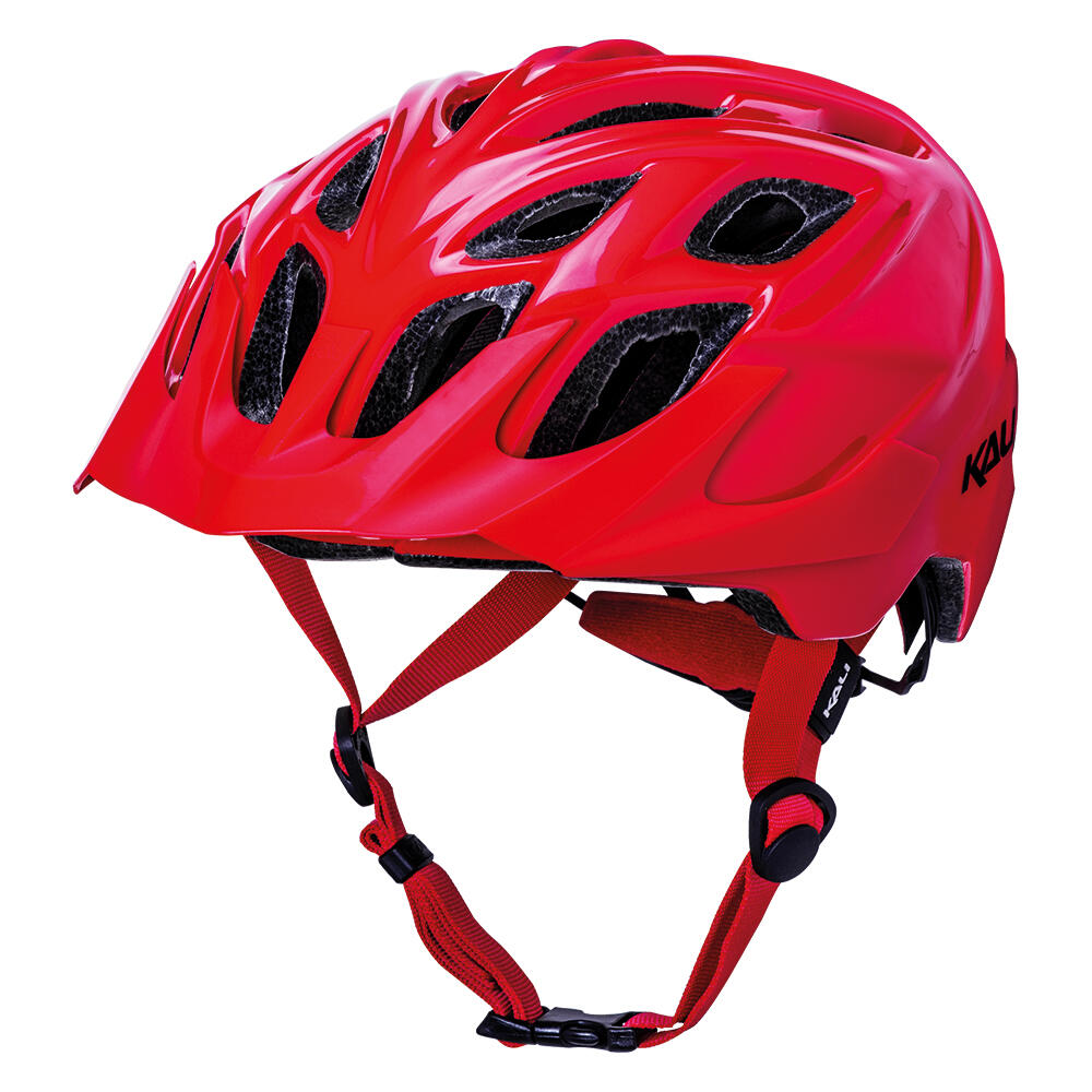 KALI Kali Helmet Chakra Solo Solid Gloss Red