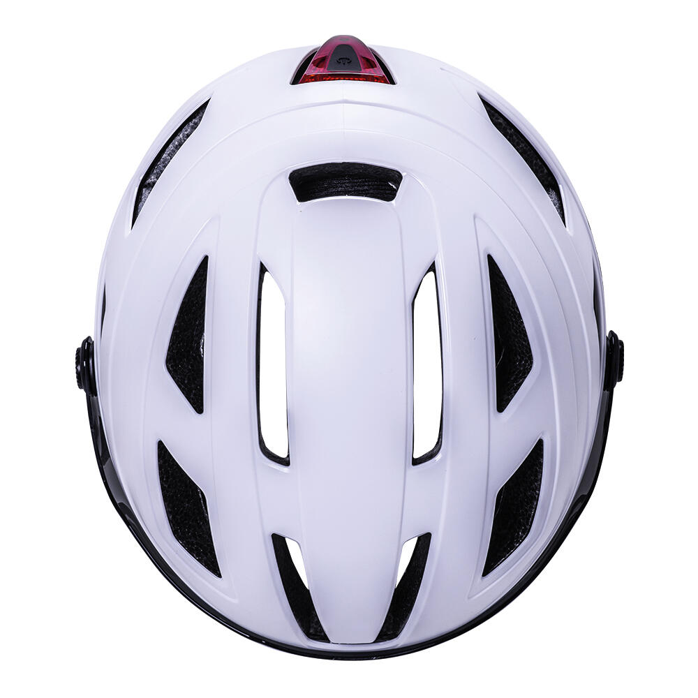 Capacete Kali Cruz Plus Sólido Mate Branco 2/4
