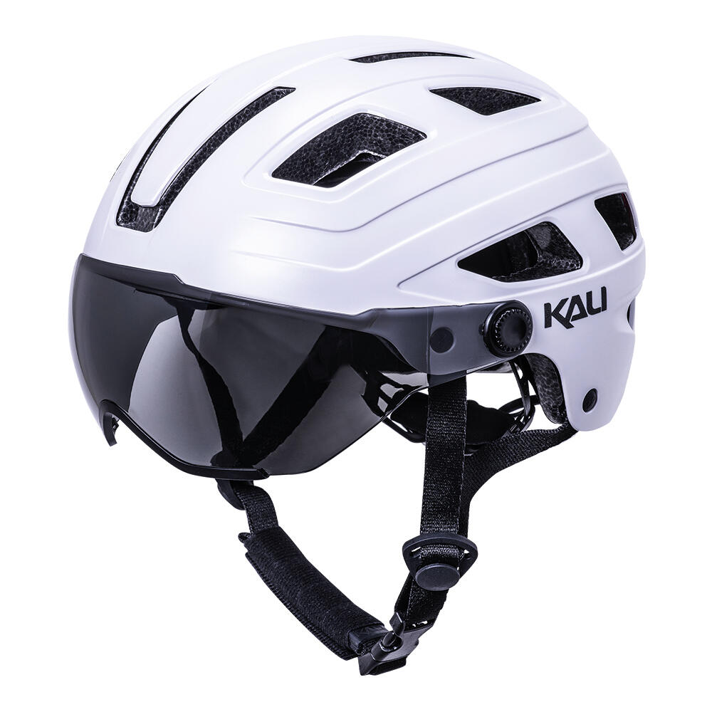 Kali Helmet Cruz Plus Solid Mat White | Decathlon