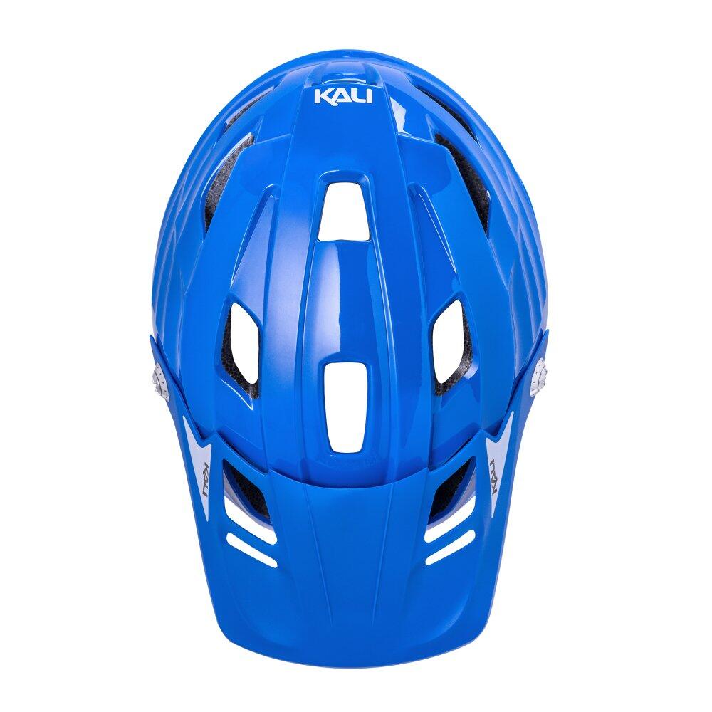 Casque Enduro Kali 3.0 Gloss Bleu Blanc 2/2
