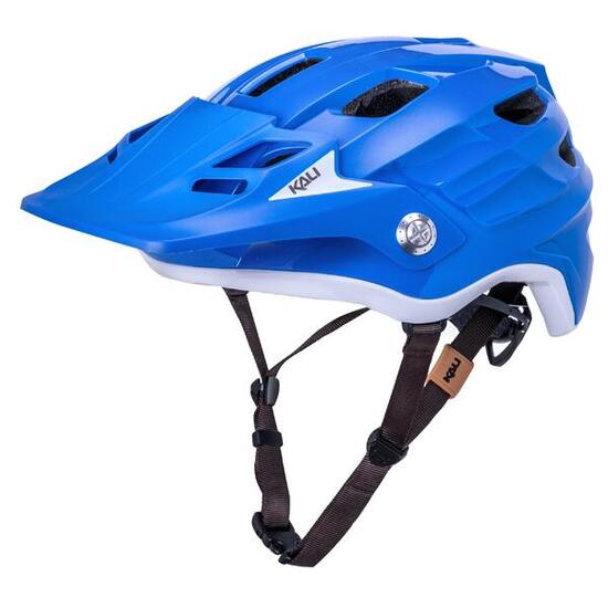 Kask enduro Kali Maya 3.0 Glossy Niebiesko-Biały