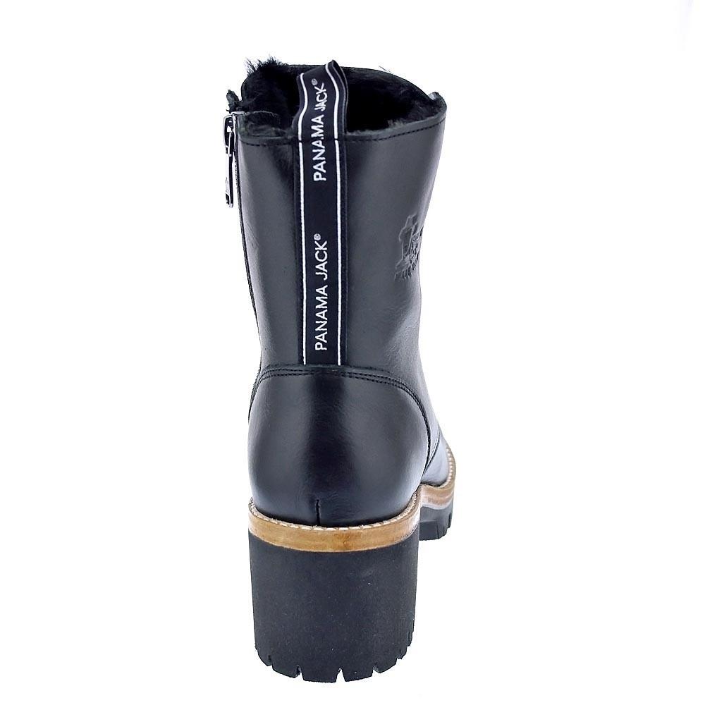 Botas Panama jack modelo 312-1251-NAPA-NEGRO para mulheres 3/5