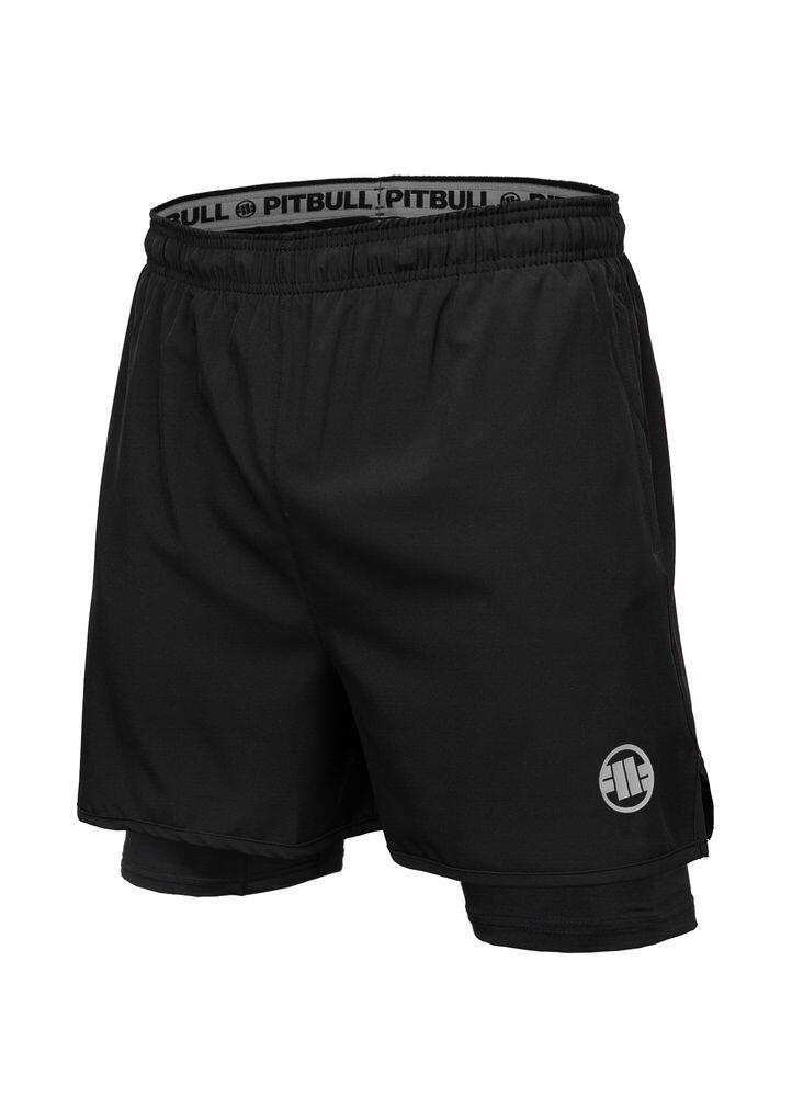 Spodenki męskie Pitbull Sportowe Performance Pro plus Mesh New Logo 4/6