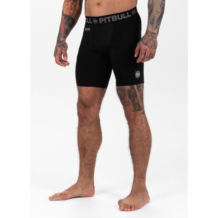 Spodenki męskie Pitbull kompresyjne Performance Pro Plus New Logo
