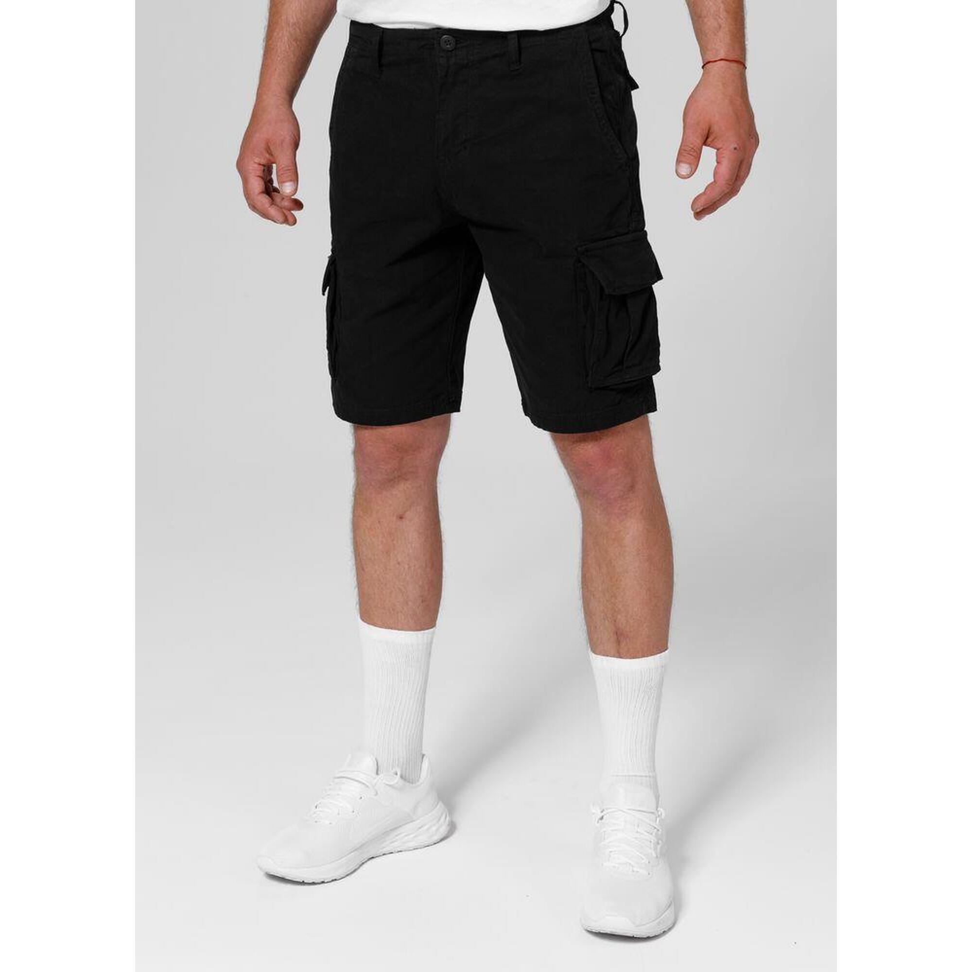 Spodnie męskie Pitbull Jeansowe bojówki Navy Wash Longspur