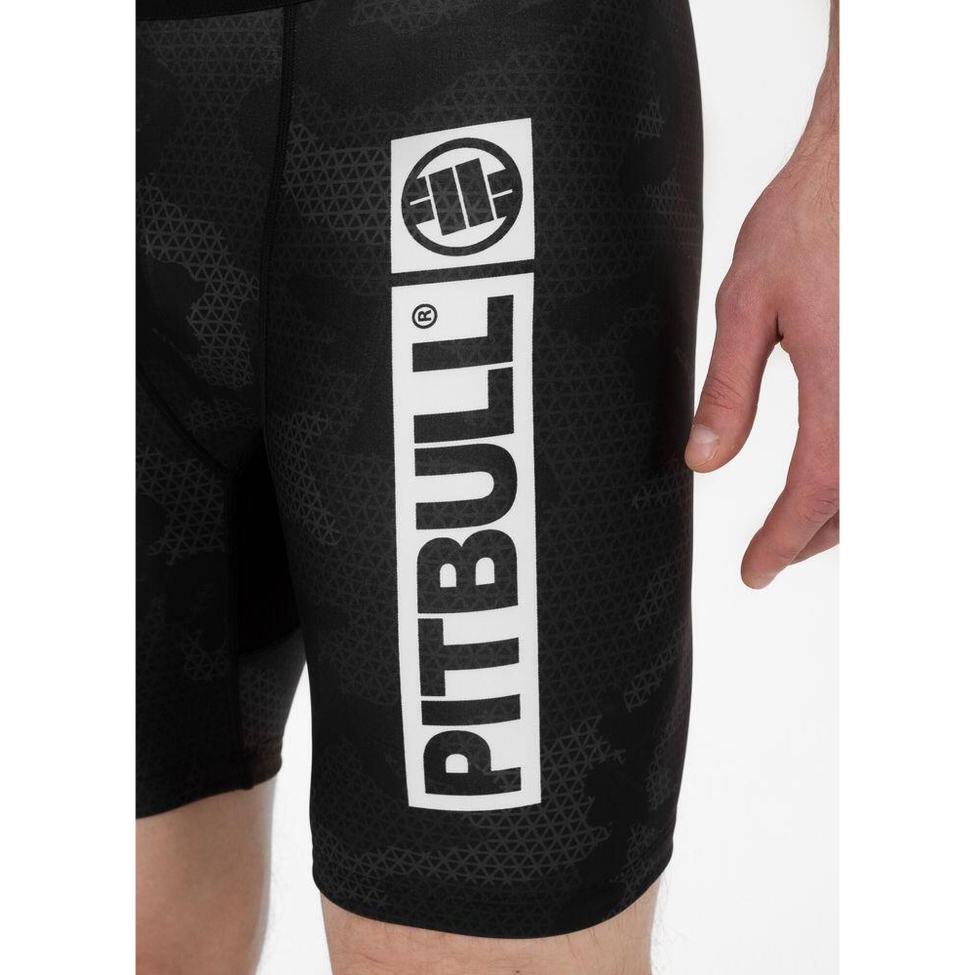 Spodenki męskie Pitbull kompresyjne Net Camo Hilltop II