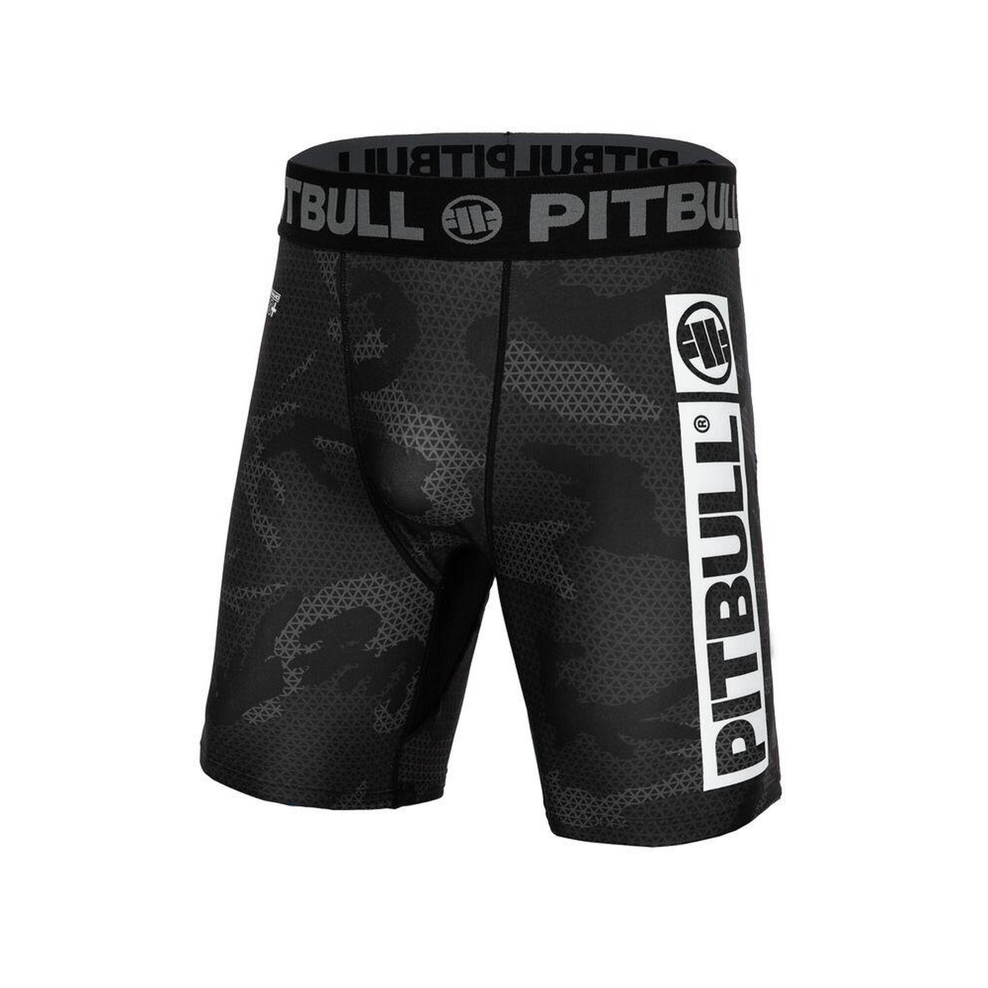 Spodenki męskie Pitbull kompresyjne Net Camo Hilltop II