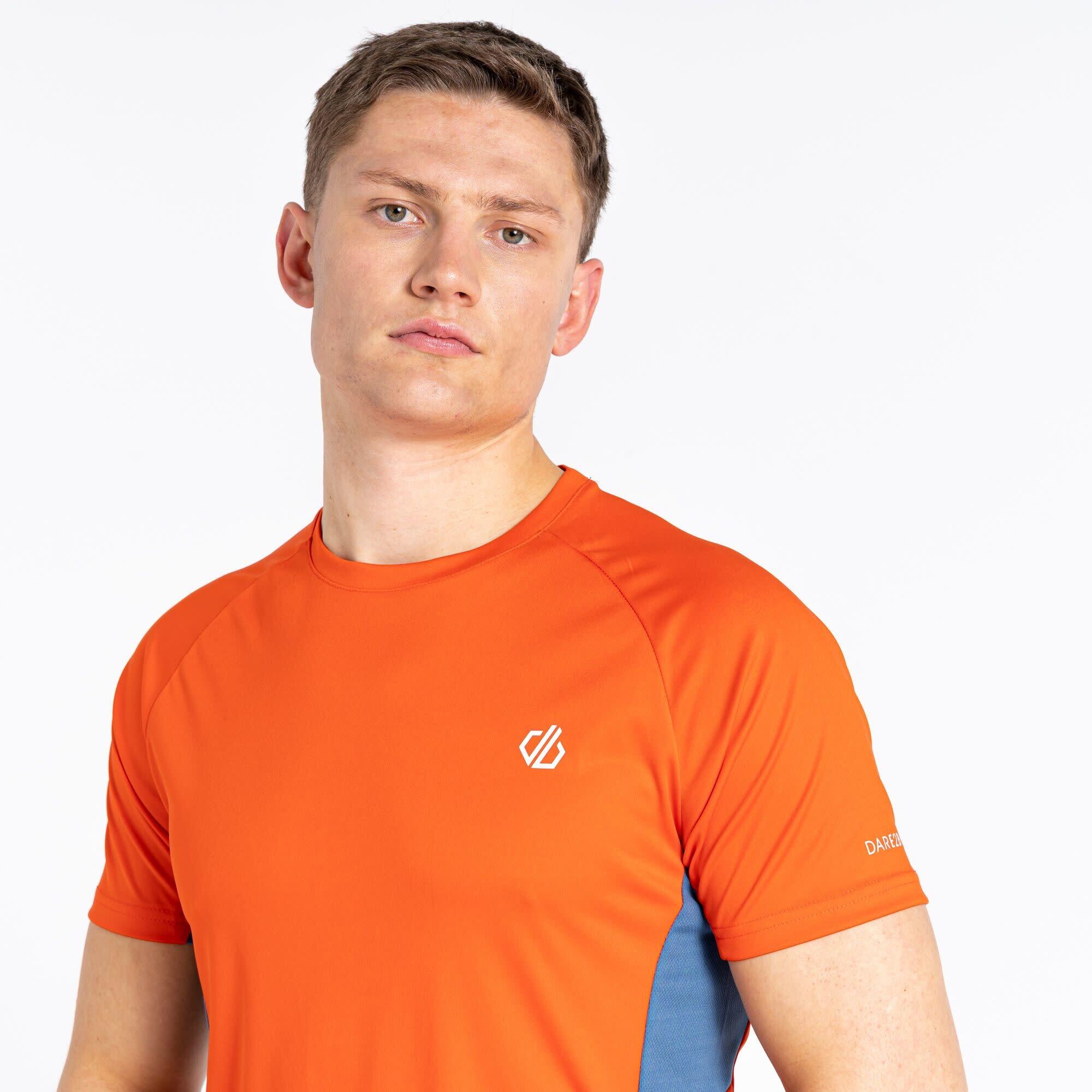 T Shirts E Camisas Homem - Peerless II Tee - Burnt Salmon/Stellar Blue 4/4