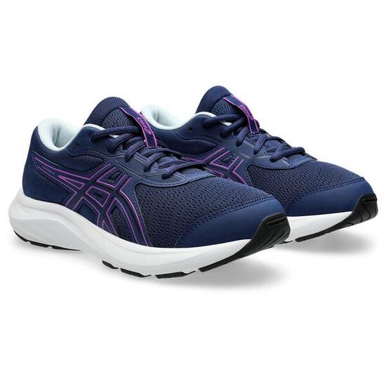 Chaussures De Running Enfants, Unisexe - ASICS Contend 9 GS -Blue Expanse/Bold