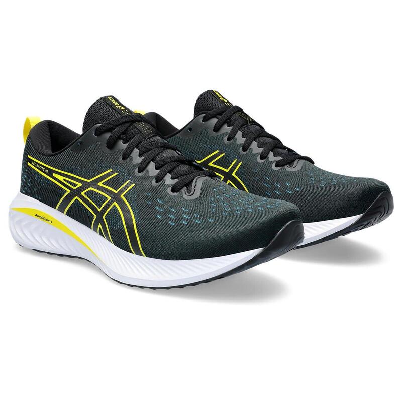 Zapatillas De Running Hombre - ASICS Gel Excite 10 - Black/Bright Yellow