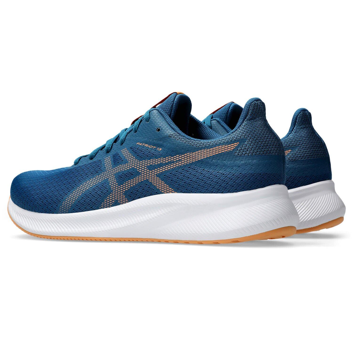 Zapatillas De Running Hombre - ASICS Patriot 13 - RichNavy/Orange 5/7
