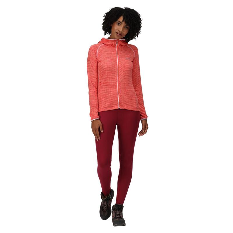 Chaqueta polar Montaña Mujer - Yonder Hoody W - Neon Peach