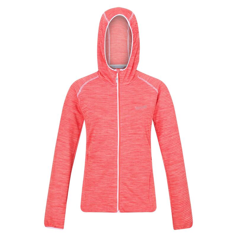 Chaqueta polar Montaña Mujer - Yonder Hoody W - Neon Peach