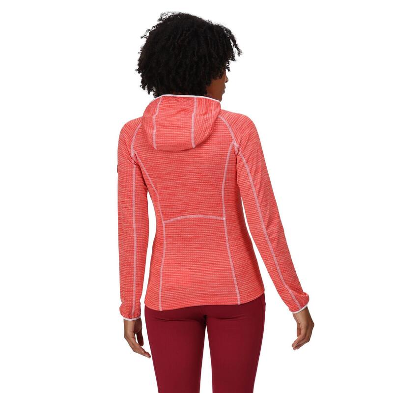 Chaqueta polar Montaña Mujer - Yonder Hoody W - Neon Peach