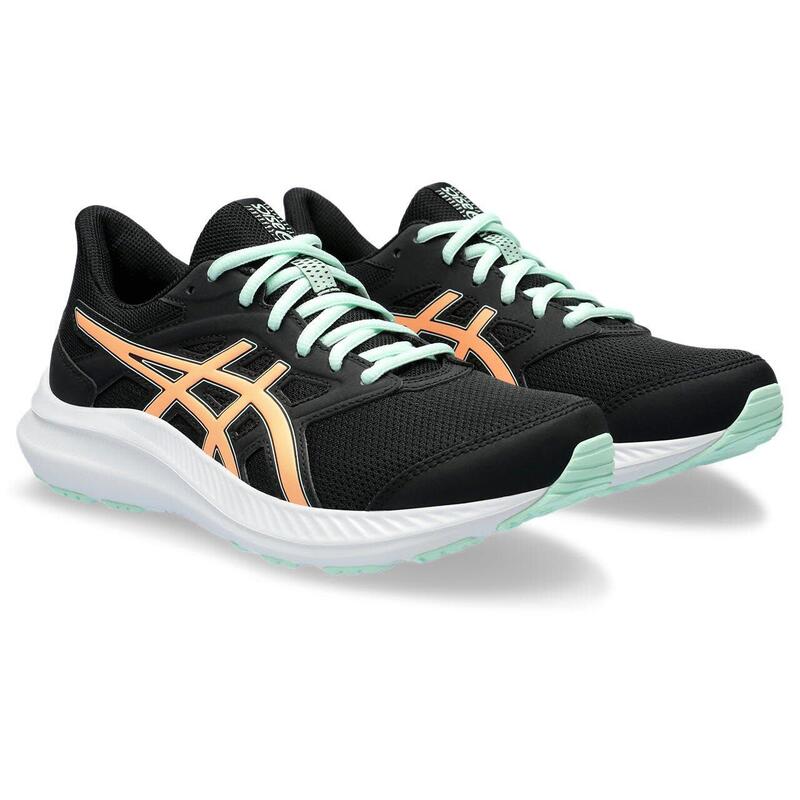 Chaussures De Running Femme - ASICS Jolt 4 W -  Black/Bright Sunstone