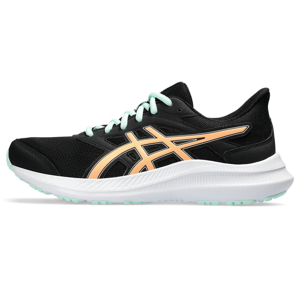 Zapatillas De Running Mujer - ASICS Jolt 4 W -  Black/Bright Sunstone 7/7