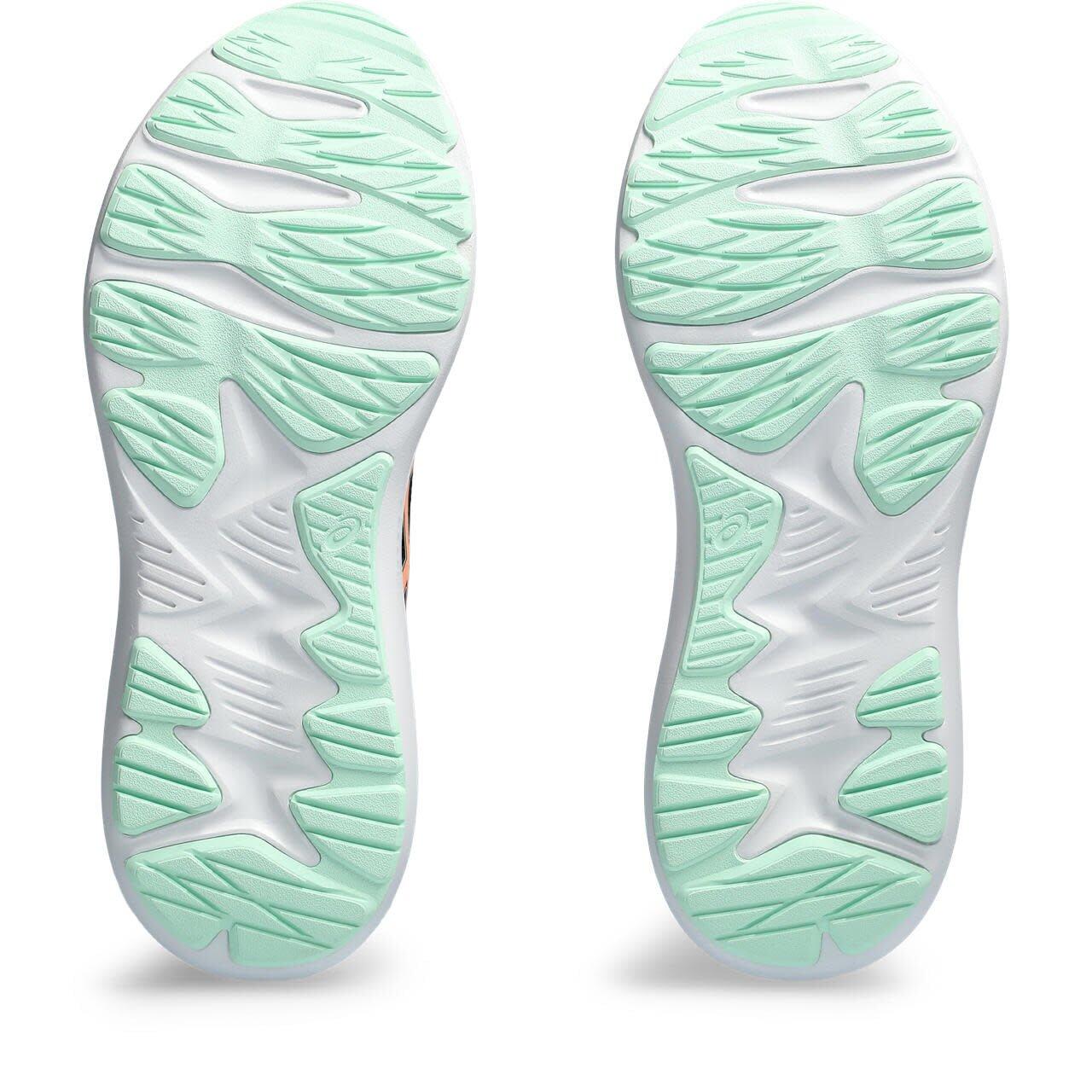Zapatillas De Running Mujer - ASICS Jolt 4 W -  Black/Bright Sunstone 5/7