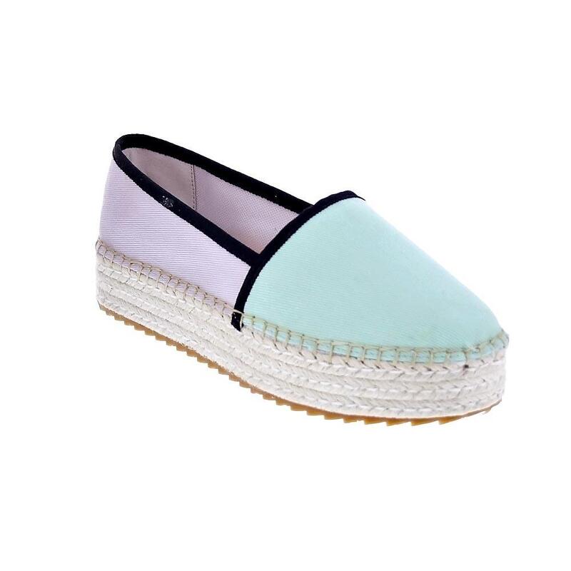 Mocasines TOMMY HILFIGER  Flatform Espadrille Blanco