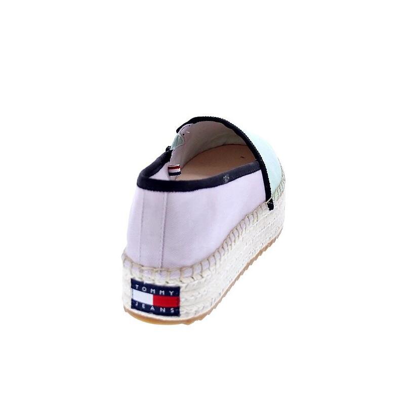 Mocasines TOMMY HILFIGER  Flatform Espadrille Blanco