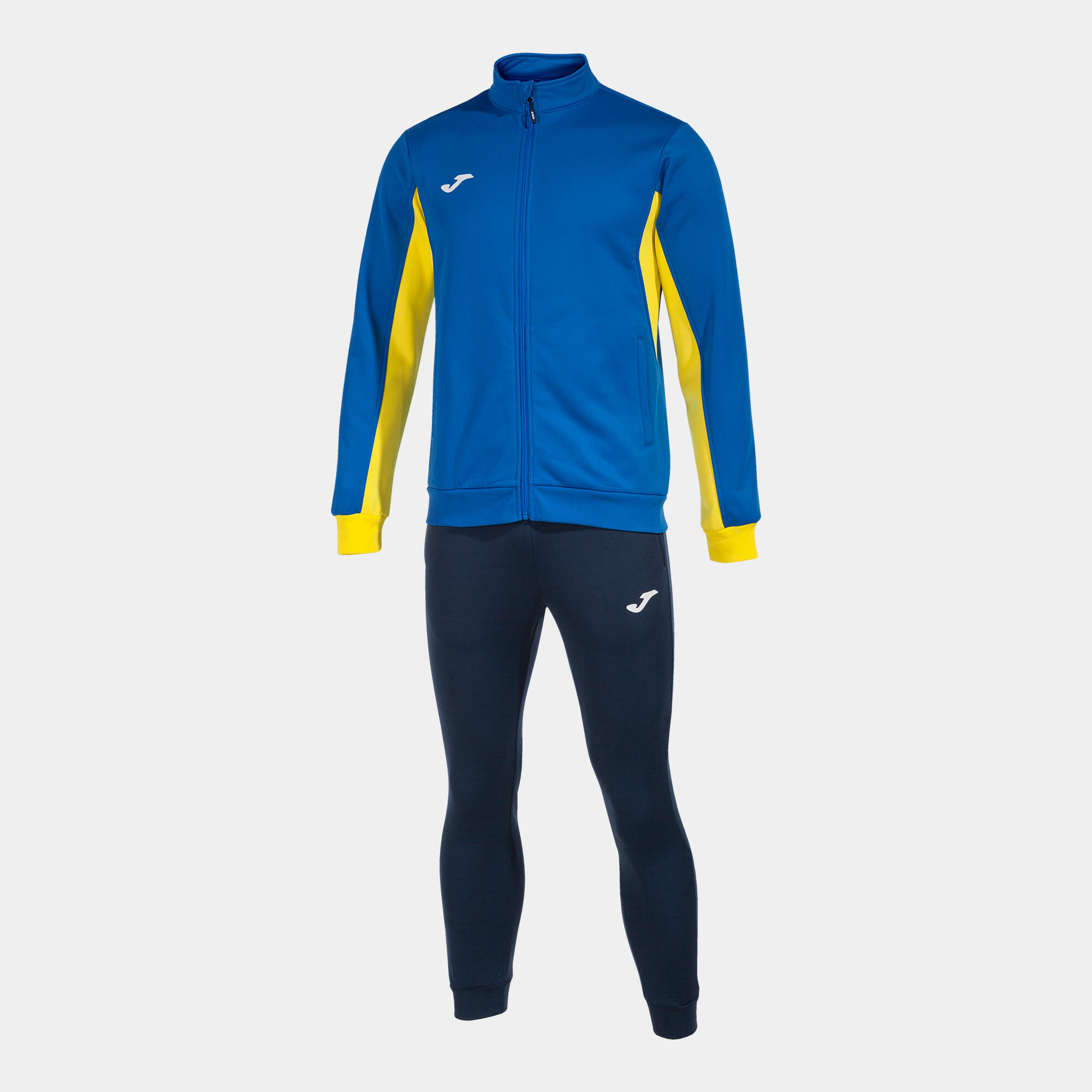 bleu royal / jaune / bleu navy