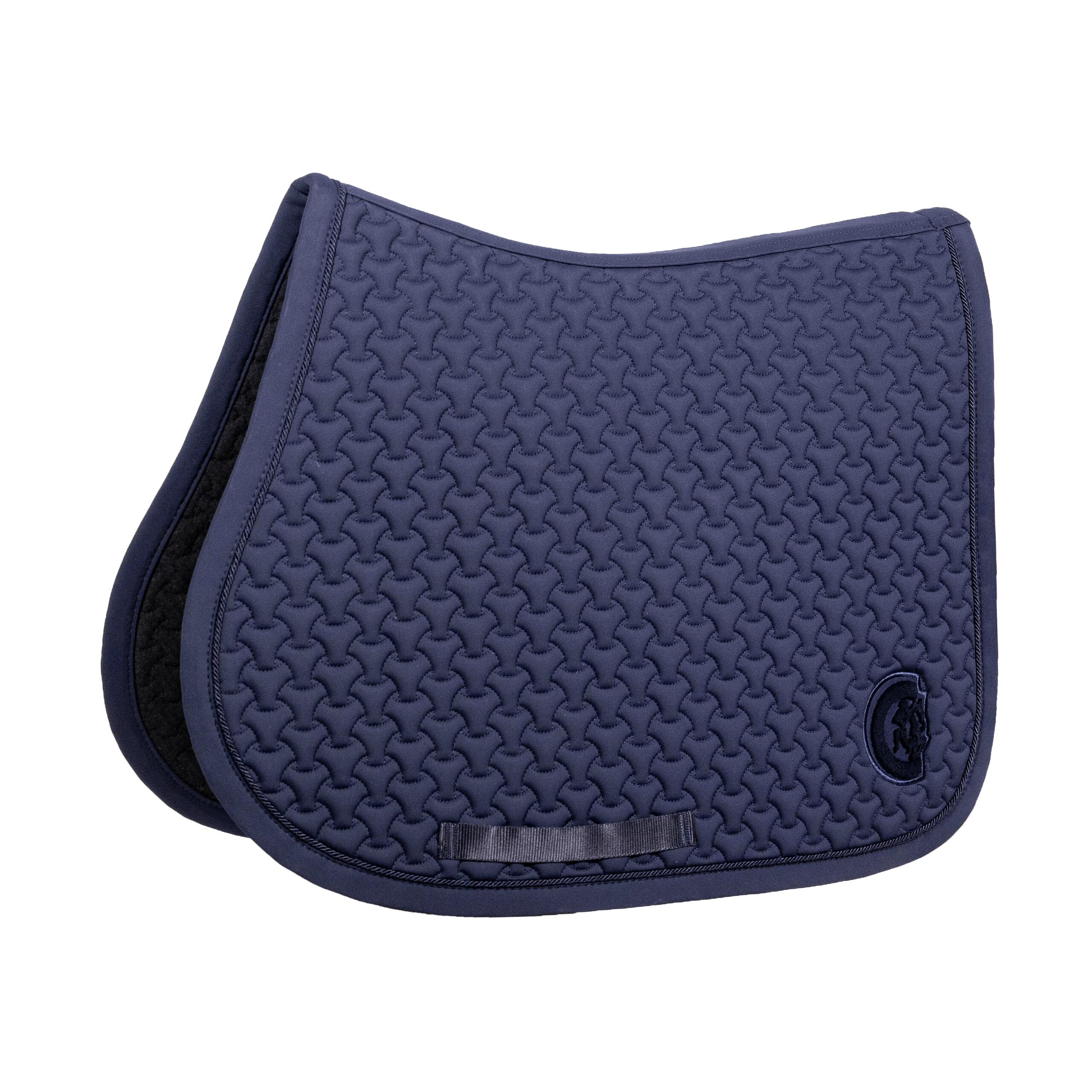 Zadeldek - Zadeldoek Plaited  3D logo - Jumping - Navy 2/5